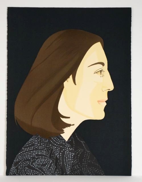 Alex Katz Portrait Print - Ada Four Times (Suite of 4)