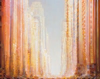 Horizontal Gold Cityscape
