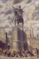 Reginald Marsh - Washington Takes Union Square Washington Takes Union Square