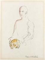 MAN WITH SKULL VANITAS