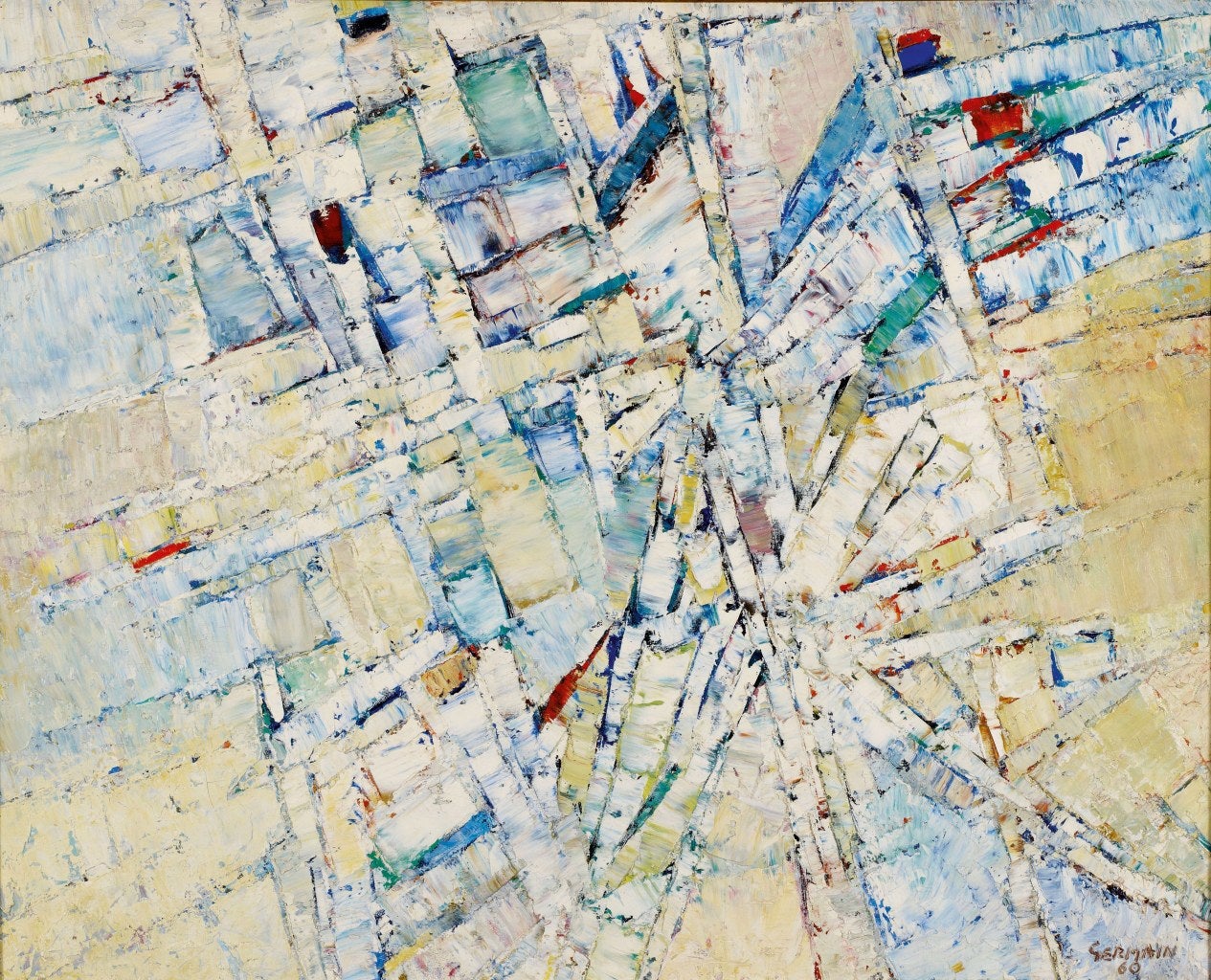 Signed and dated lower right: " Germain 60 "