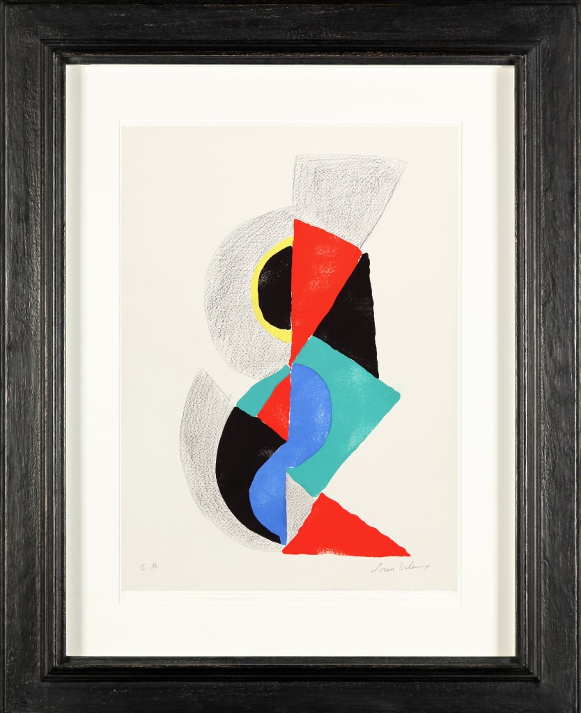 LES ILLUMINATIONS DE RIMBAUD - Print by Sonia Delaunay