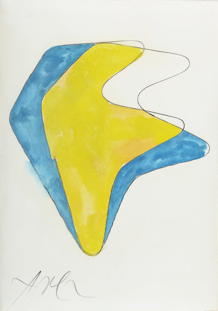 Hans (Jean) Arp Abstract Painting - ABSTRACT COMPOSITION