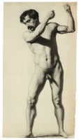 Academic Study - Male nude
