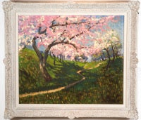 "Apple tree in blossom"