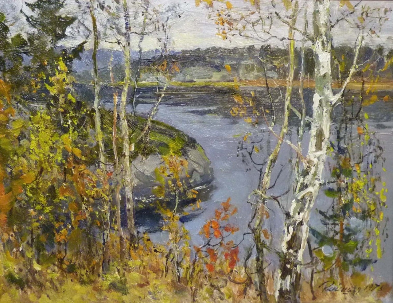 Leonid VAICHILIA Landscape Painting - Karelia