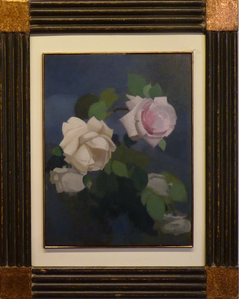 Roses - Painting by Lucien-Victor Guirand de Scévola