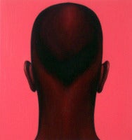 Untitled (Head), oil painting on canvas 