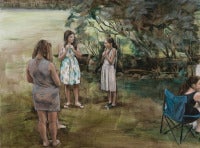 Jasmin's, oil painting