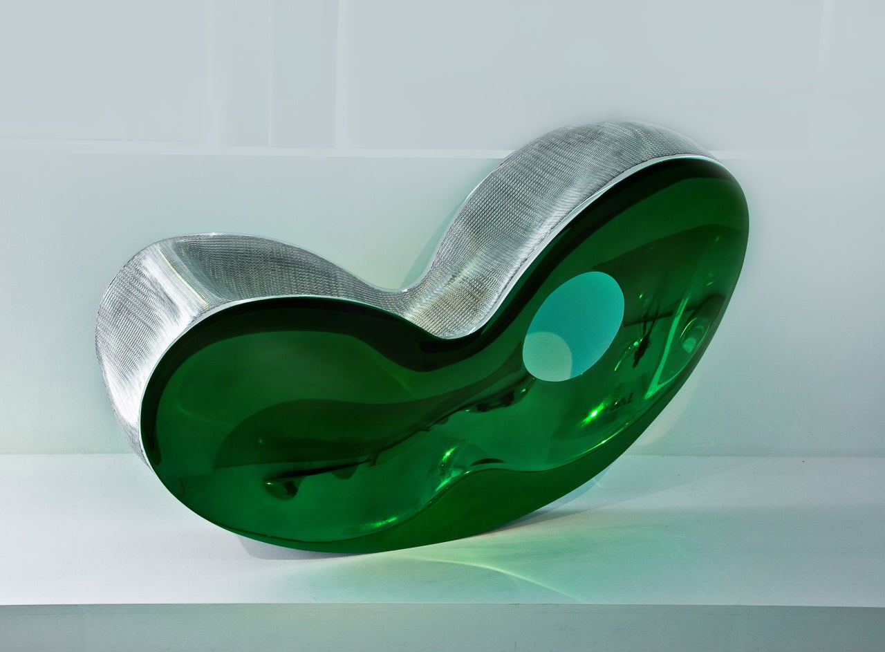 Blo Void, green sides - Art by Ron Arad