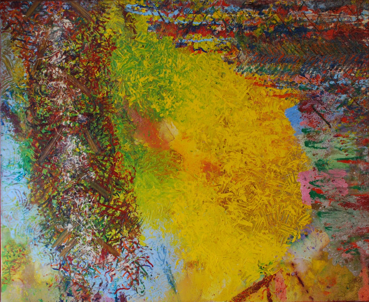 Philip Wofford Abstract Painting - Sun Dance