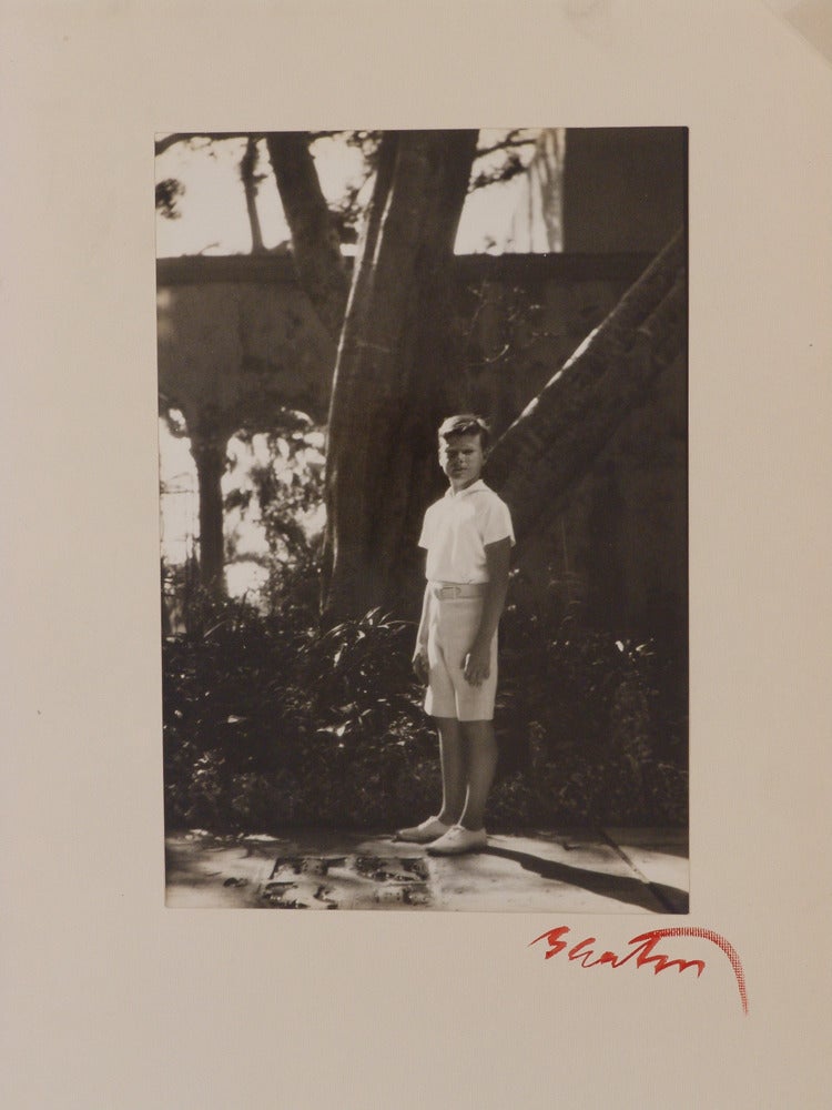 Cecil Beaton Portrait Photograph - Portrait of Peter Strassberger