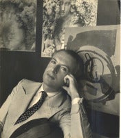 Portrait of Cecil Beaton. FROM THE PRIVATE COLLECTION OF DIANA VREELAND.