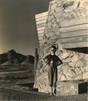 Diana Vreeland - Frank Lloyd Wright, AZ #3. DIANA VREELAND PRIVATE COLLECTION.