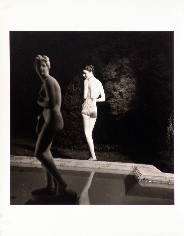 Louise Dahl-Wolfe Black and White Photograph - Night Bathing.