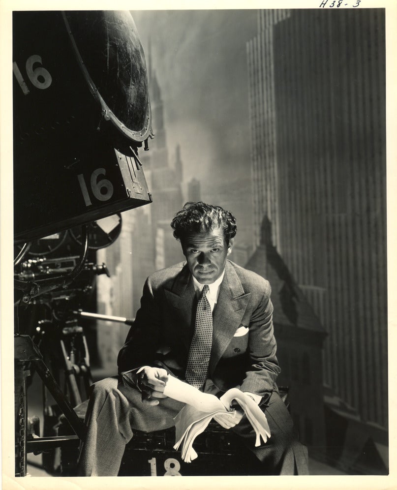 George Hoyningen-Huene Portrait Photograph - Portrait of Frank Capra