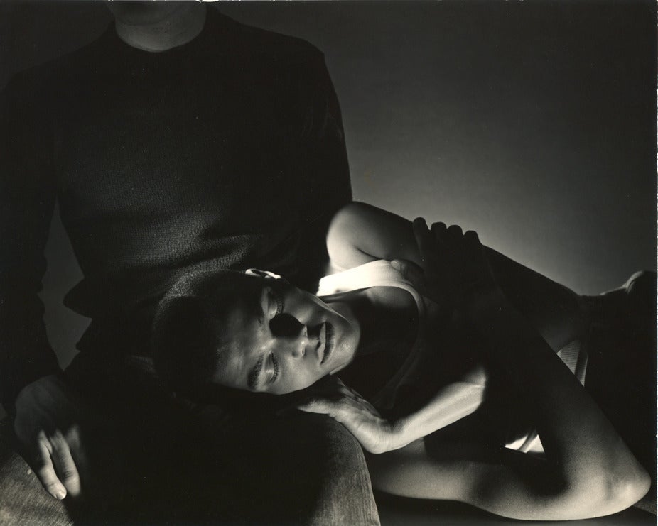 George Platt Lynes Figurative Photograph - Bill Blizzard Sleeping.