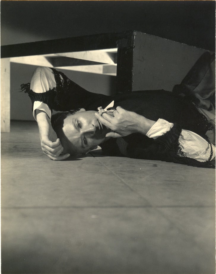 George Platt Lynes Black and White Photograph - Portrait of Cecil Beaton.