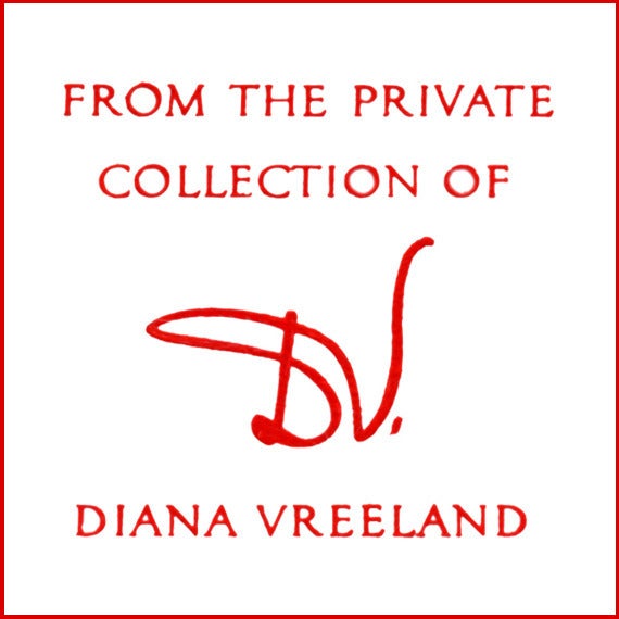Diana Vreeland at Vogue. DIANA VREELAND PRIVATE COLLECTION. - Photograph by Tony Palmieri