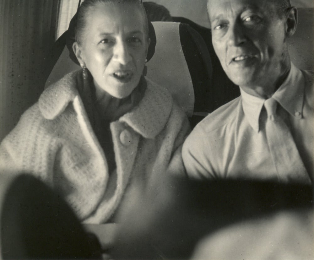 Brassaï Portrait Photograph - Mr. and Mrs. T.Reed Vreeland. 2 Photographs. DIANA VREELAND PRIVATE COLLECTION.