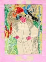 Josie with Floral Hat - England