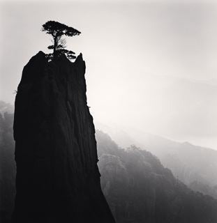 Michael Kenna Black and White Photograph - Huangshan Mountains, Study 21, Anhui, China