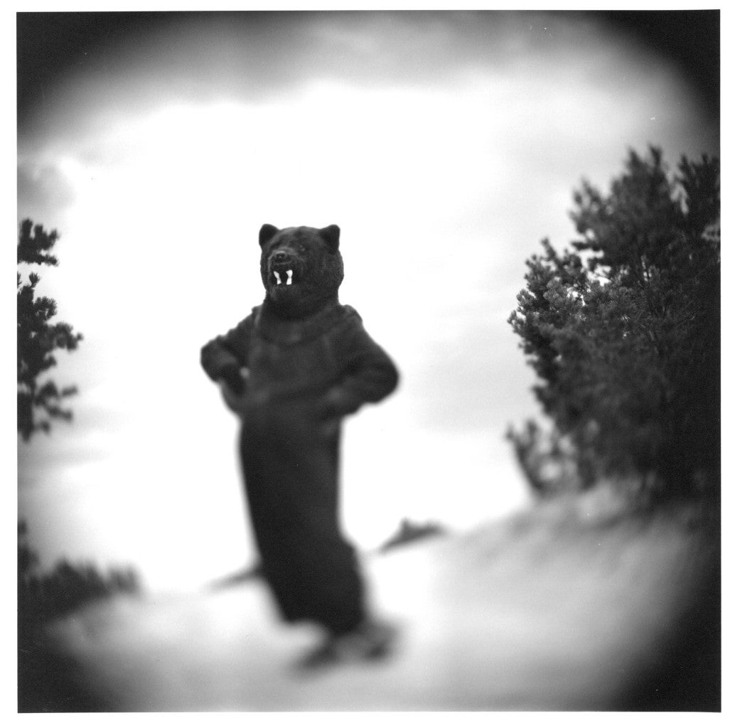 Keith Carter b.1948 Black and White Photograph - Dancing Bear