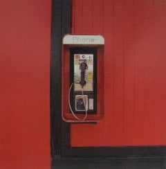 Red Pay Phone
