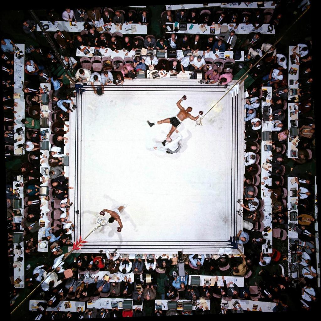 Muhammad Ali vs. Cleveland Williams, Houston Astrodome, November 14 - Photograph by Neil Leifer