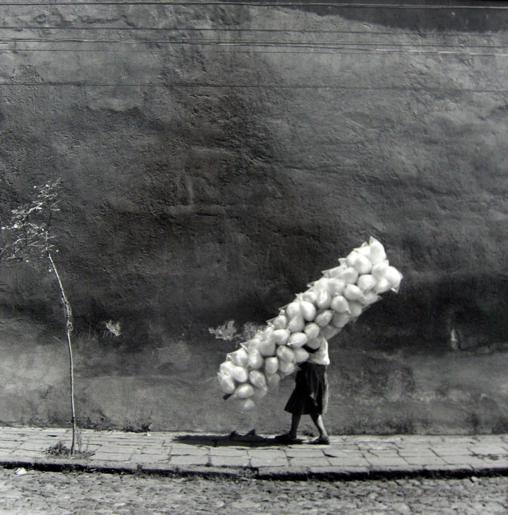 Mario Algaze Black and White Photograph - Cotton Candy, San Angel, Mexico D.F.