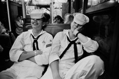 Sailors on the Subway from Coney Island