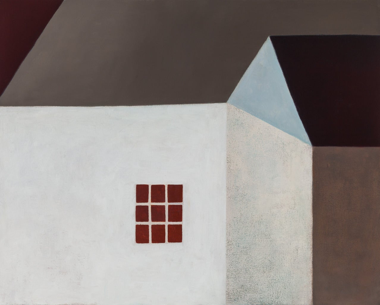 Nancy Cheairs Abstract Painting - House by the Sea