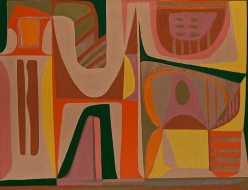 Ted Faiers Abstract Painting - Allison Wells