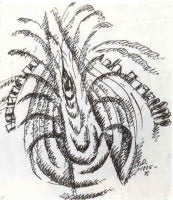 Study for Tryptich of Speed (The race) (Futurist work)