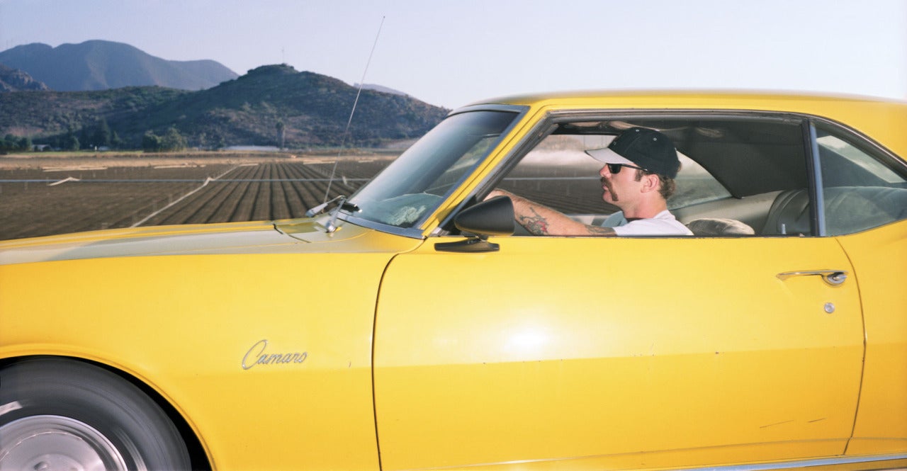 Andrew Bush Color Photograph - Man traveling southeast on U.S. Route 101 at approximately 71 mph...