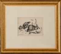 Antique Sir Edward Lansdeer (Dead Stag)