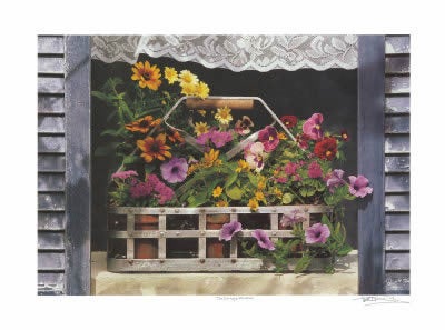 Harvey Edwards Landscape Print - Country Window