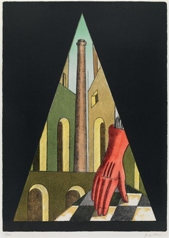 Giorgio De Chirico Abstract Print - Il Guanto