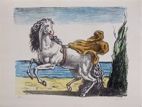 Vintage Cavallo con manto