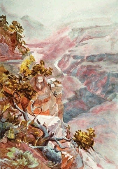 Susan Shatter Landscape Art - Hopi Point