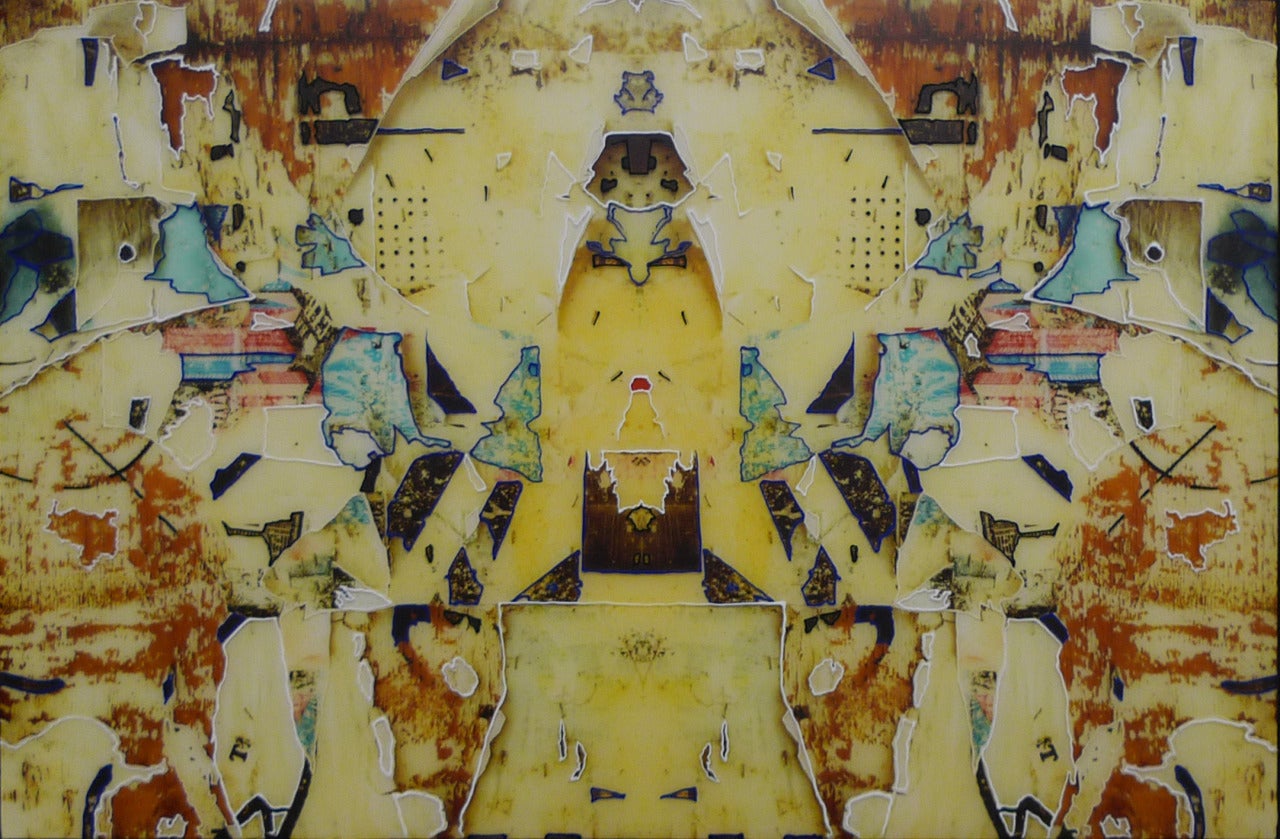 J. Ivcevich Figurative Painting - Shred Mandala III