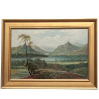 C. Manley - Panoramic Landscape Painting Panoramic Landscape Painting