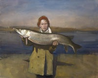 Girl with Muskie