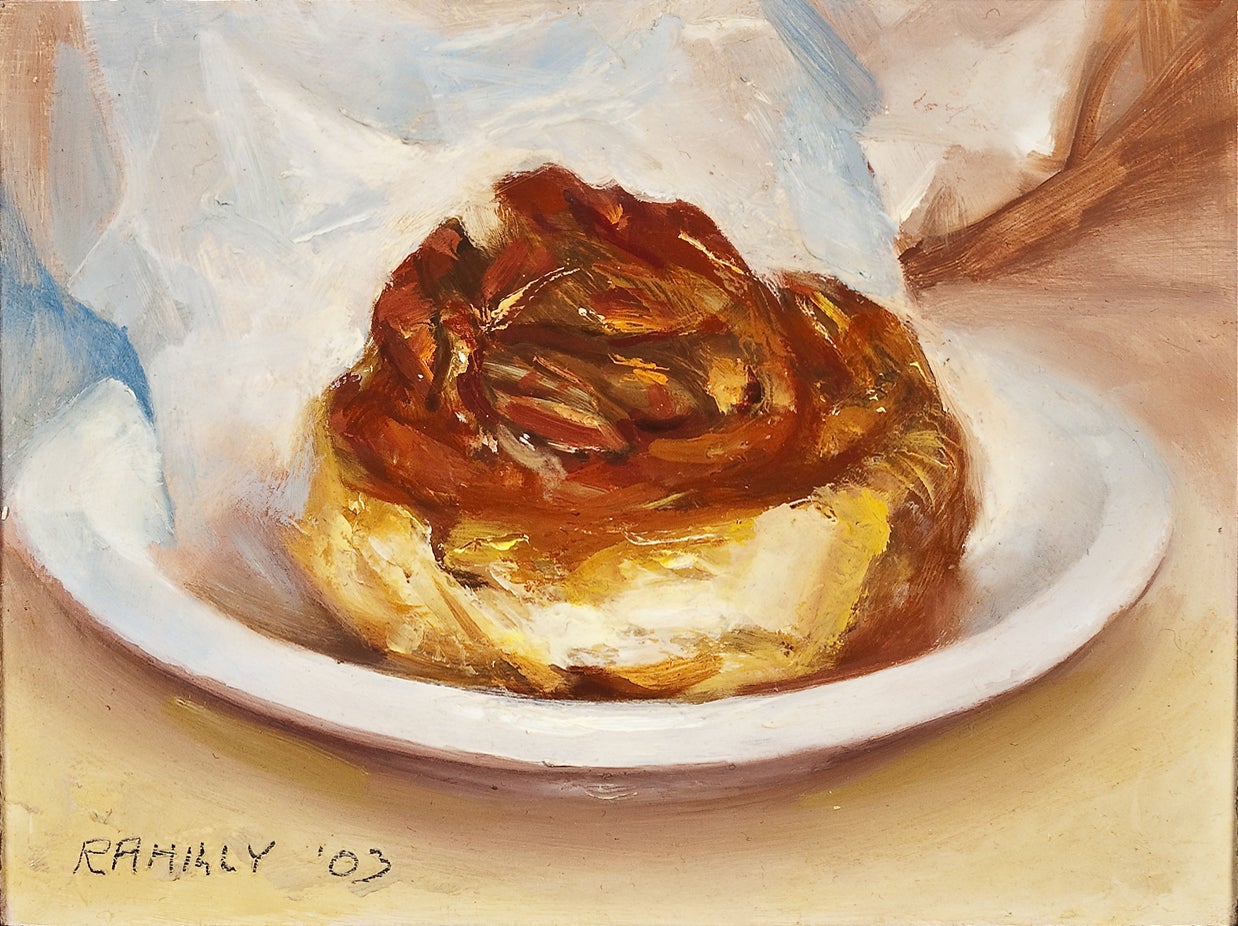 Sticky Bun - Painting by Paul Rahilly