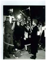 Bianca Jagger with Photographers