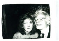 Andy Warhol and Catherine Guinness