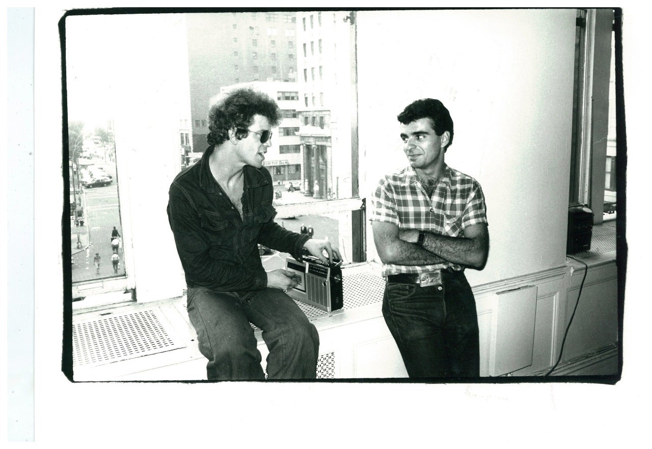 Andy Warhol Portrait Photograph - Lou Reed and Ronnie Cutrone