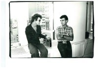 Lou Reed and Ronnie Cutrone