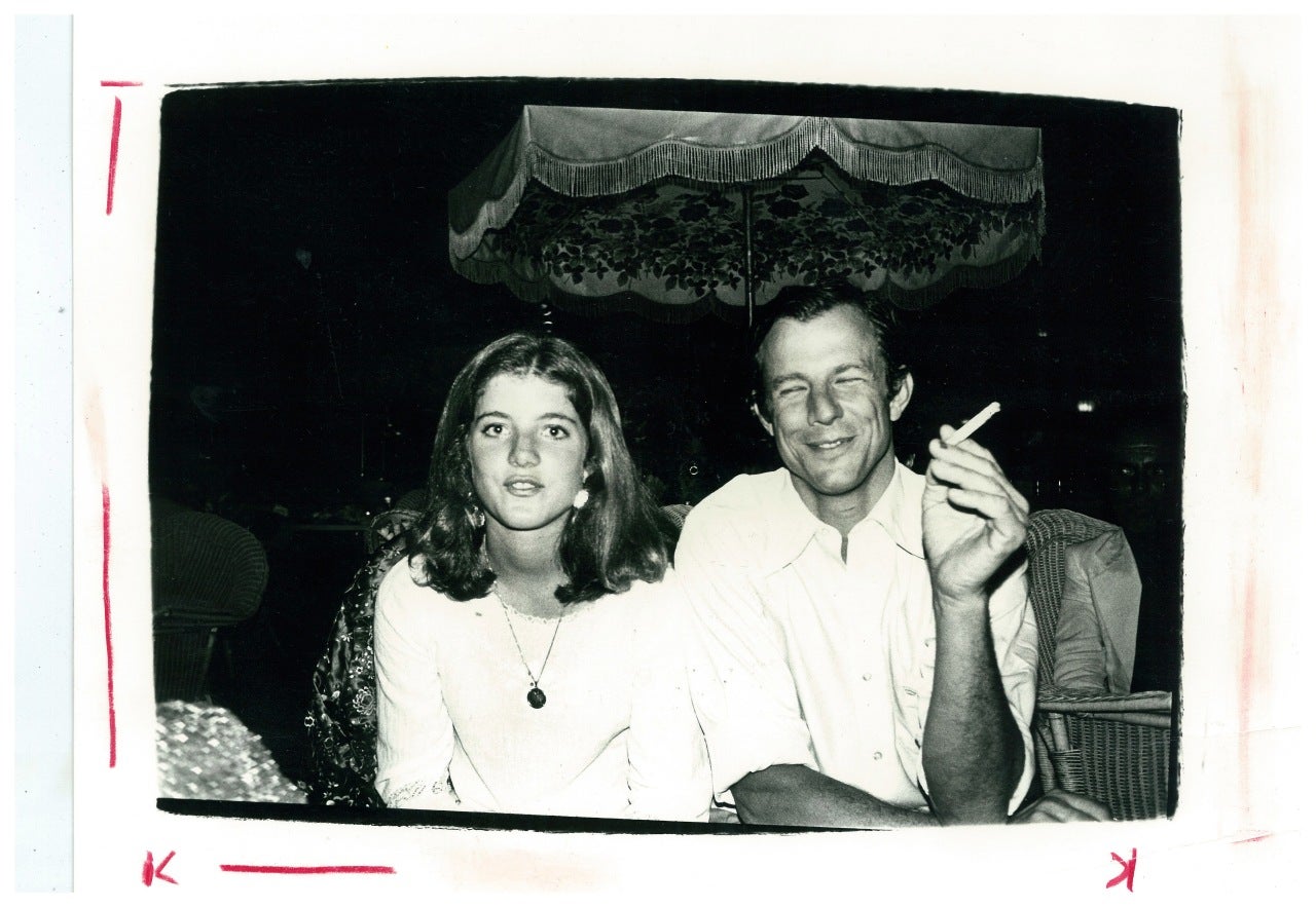 Andy Warhol Portrait Photograph - Caroline Kennedy and Peter Beard