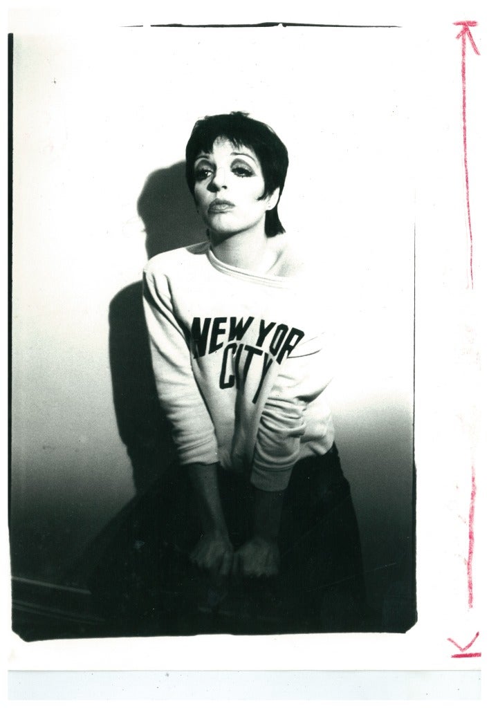 Andy Warhol Portrait Photograph - Liza Minnelli